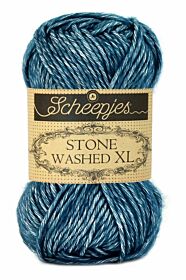 Scheepjes Stone Washed XL - 845 blue apatite - Katoen Garen