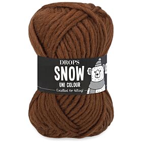 DROPS Snow / Eskimo Uni - 90 toffee - Wol Garen 1