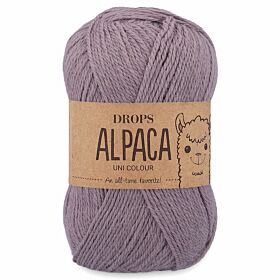 DROPS Alpaca 9035 bevroren lavendel (Uni Colour) - Wol Garen