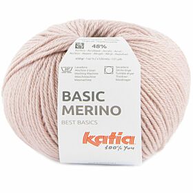 Katia Basic Merino - 91 parelmoerroze - Wol/Acryl Garen