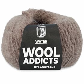 WoolAddicts Water 96 taupe / zand - Alpacawol Garen