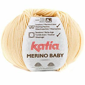 Katia Merino Baby 96 zandgeel - Wol Garen