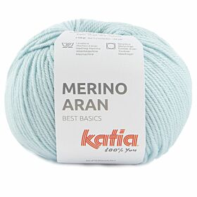 Katia Merino Aran 97 licht hemelsblauw - Merinogaren