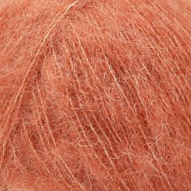 DROPS Brushed Alpaca Silk 22 licht roest oranje - Wol Garen