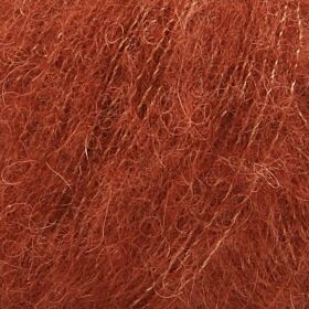 DROPS Brushed Alpaca Silk 24 roest donkeroranje uni colour - Wol Garen