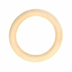 Houten Ring 7 cm - Bijring van beukenhout