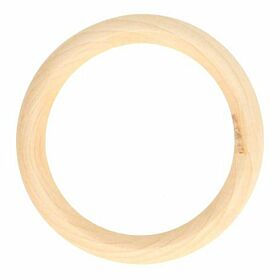 Houten Ring 10 cm - Baby rammelaars houten ringen