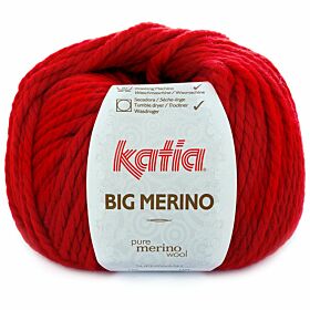 Katia Big Merino 04 rood - Wol/Acryl Garen