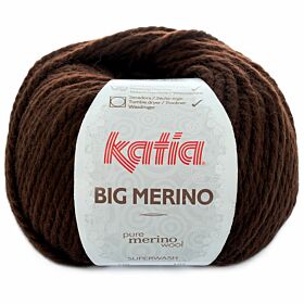 Katia Big Merino 07 donkerbruin - Wol/Acryl Garen