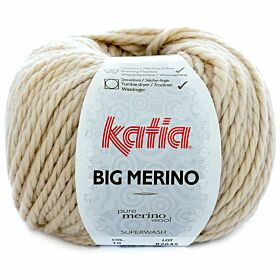 Katia Big Merino 10 lichtbeige - Acryl/Wol Garen