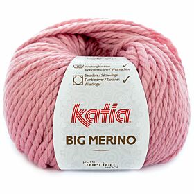 Katia Big Merino 44 roze - Wol/Acryl Garen