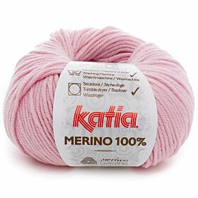 Katia Merino 100% - 07 lichtroze - Merinowol Garen