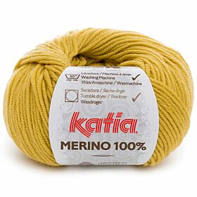 Katia Merino 100% - 12 geel - Wol Garen