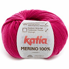 Katia Merino 100% - 16 fuchsia - Wol Garen