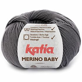 Katia Merino Baby 25 grijs - Wol Garen