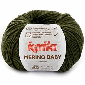 Katia Merino Baby 26 bosgroen - Wol Garen