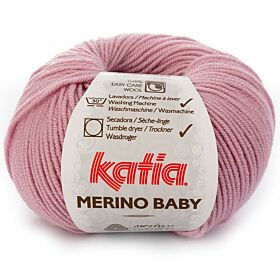 Katia Merino Baby 69 oudroze - Wol Garen