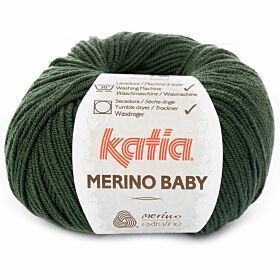 Katia Merino Baby 85 donkergroen - Wol Garen