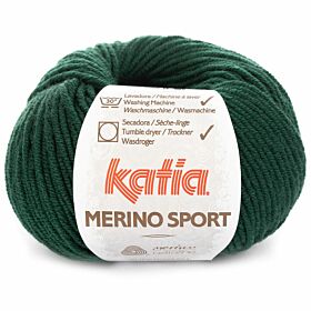 Katia Merino Sport 54 donkergroen - Wol Garen