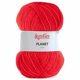 Katia Planet 3970 rood - Acryl Garen