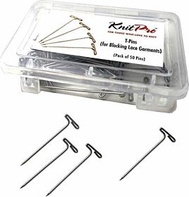 KnitPro T-pins voor blocken - breien en haken