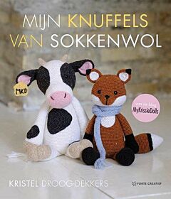 Haakboek Mijn knuffels van sokkenwol - Kristel Droog-Dekkers