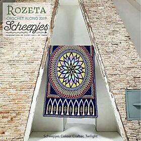 Scheepjes CAL 2019 Rozeta Kit - Twilight - Crochet Along Pakket