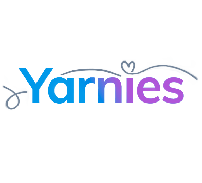 Yarnies logo - webshop met alle garens en toebehoren voor breien, haken en andere hobbies
